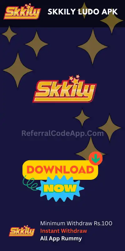 Skkily Ludo Referral Code | New Ludo Gaming App | Earn Money